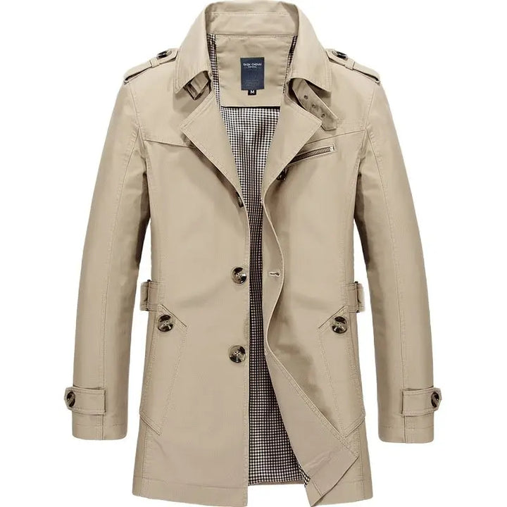 Men’s Classic Trench Coat | Long