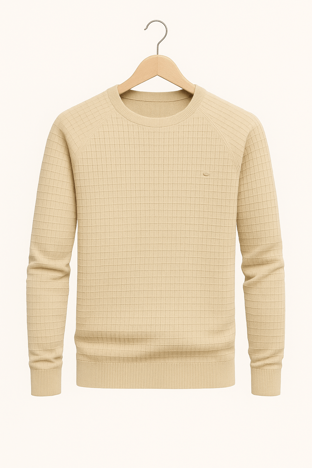 Men’s Textured Sweater | Long