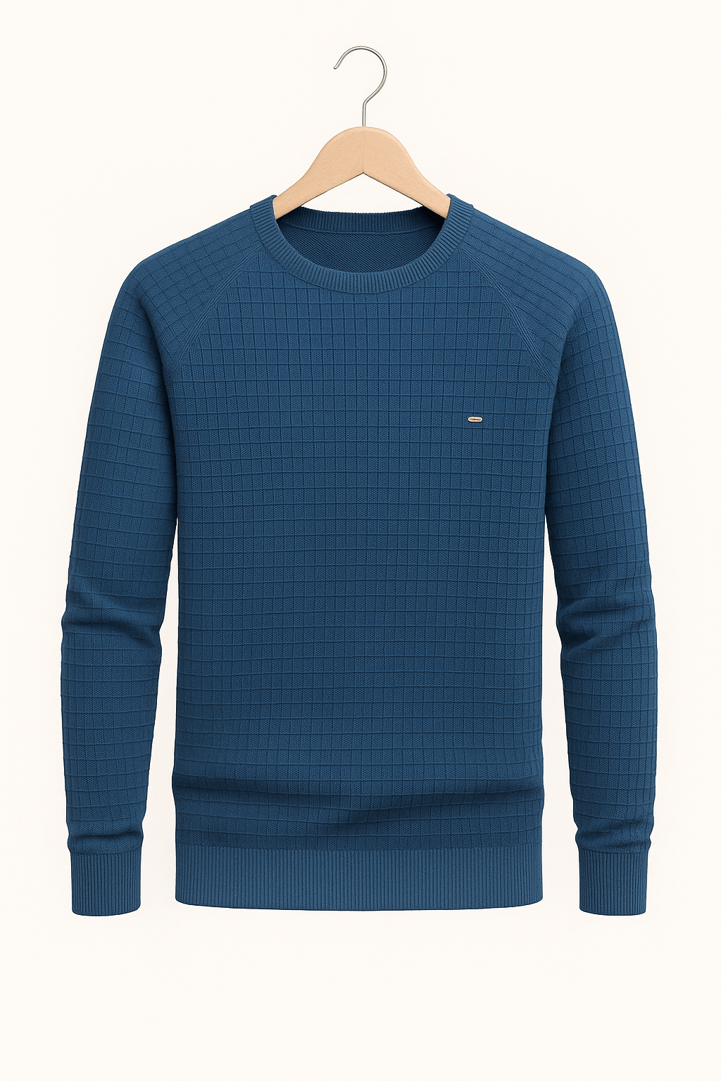 Men’s Textured Sweater | Long