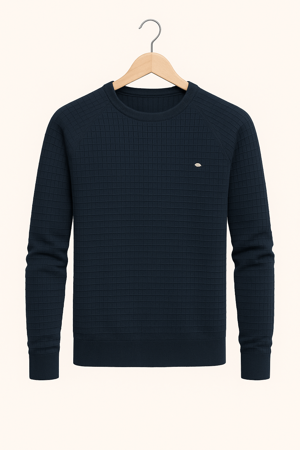 Men’s Textured Sweater | Long