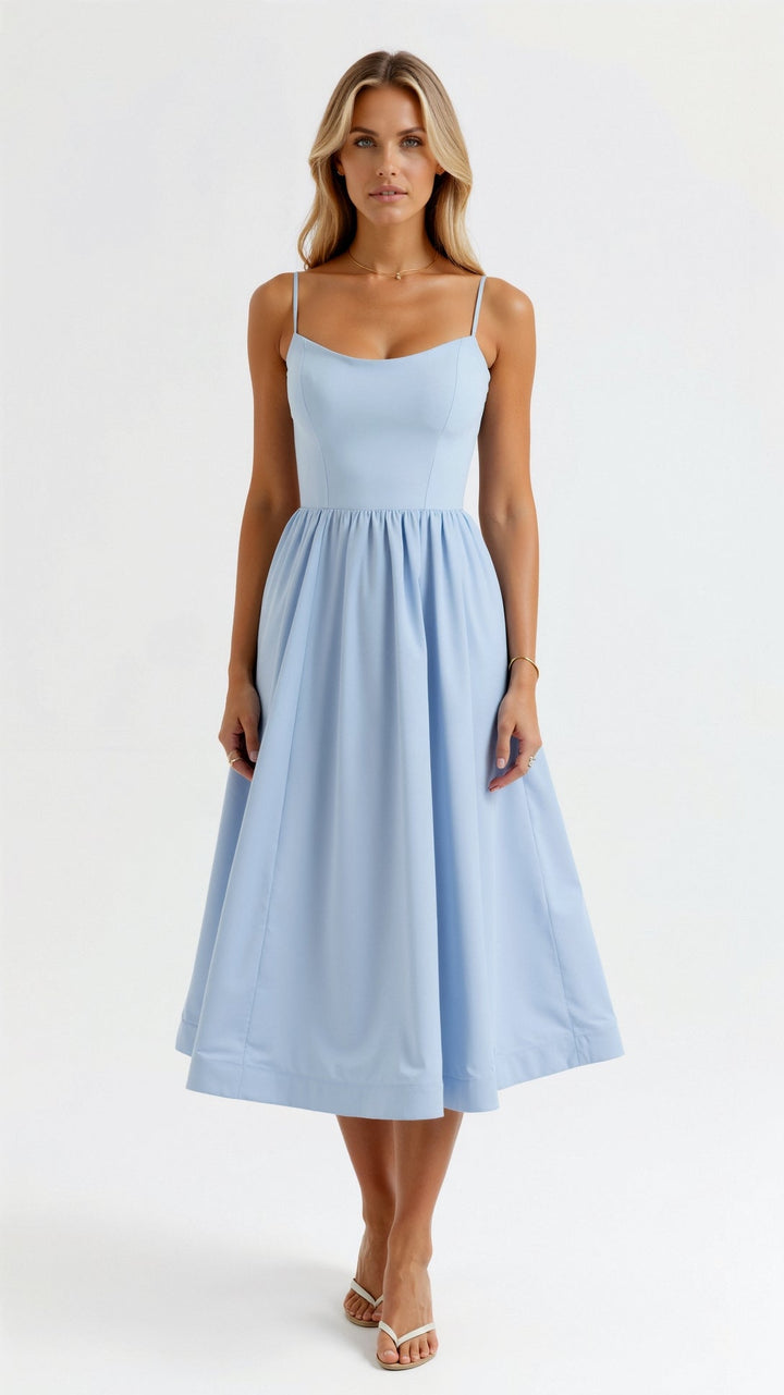 Women’s Strap Flowy Dress | Summer