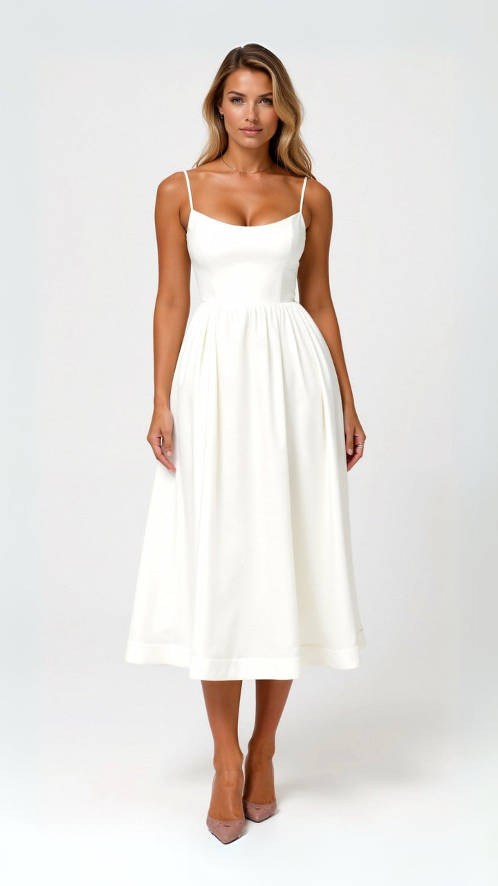 Women’s Strap Flowy Dress | Summer