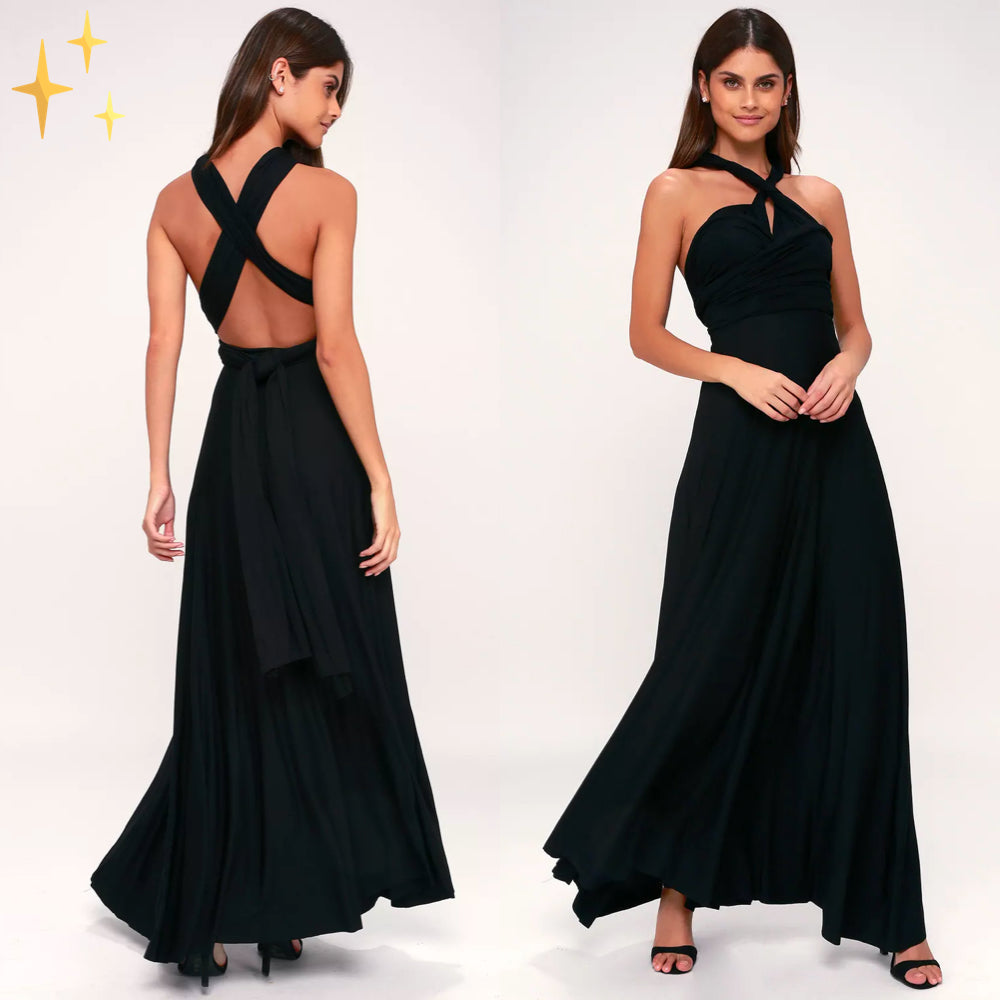 Women’s Elegant Convertible Dress | Wedding Guest