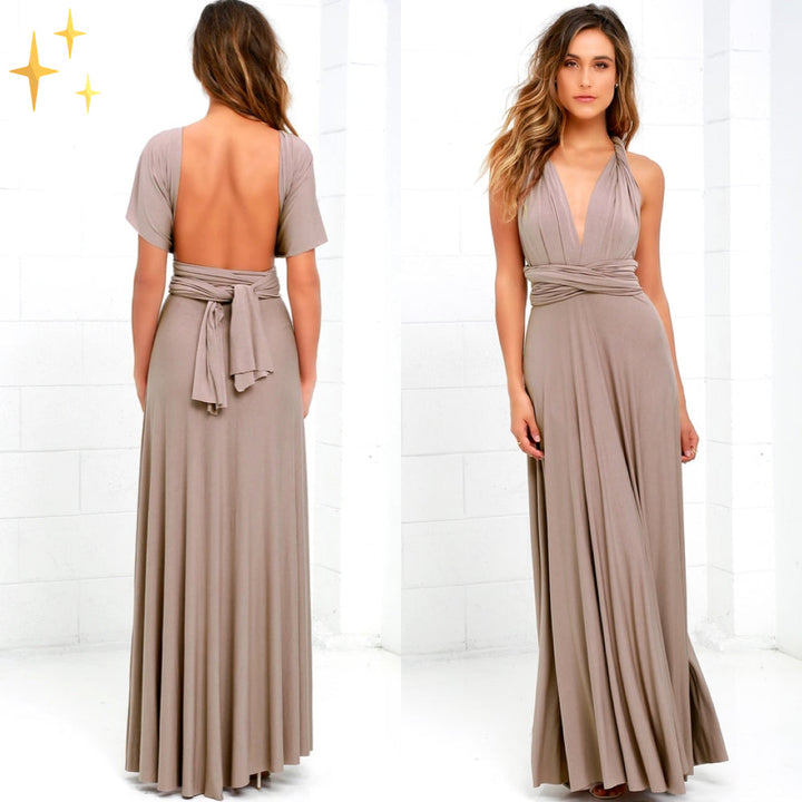 Women’s Elegant Convertible Dress | Wedding Guest