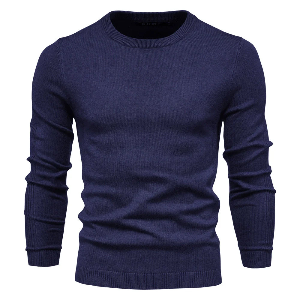 Men’s Knit Long Sleeve Pullover | Casual