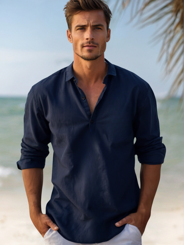 Men’s Relaxed Fit Shirt | Long Sleeve