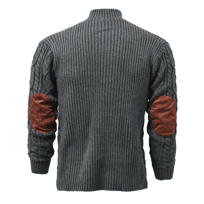 Sonny - Men's Vintage Knitted Cable Sweater