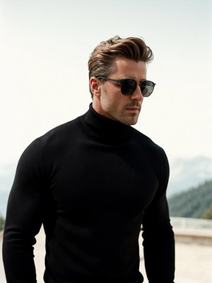 Men’s Turtleneck Jumper | Roll Neck