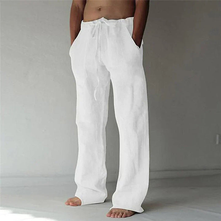Men’s Drawstring Trousers | Wide Leg