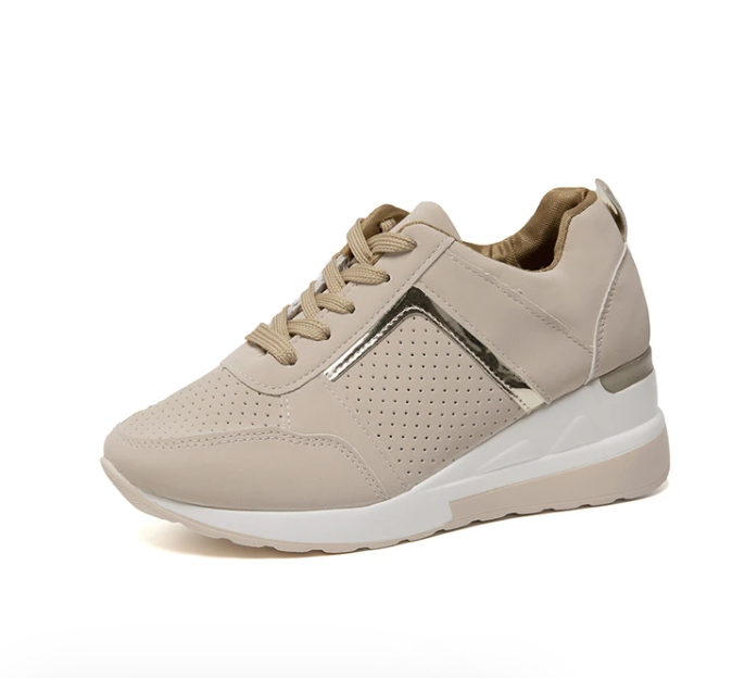 Women’s Platform Lace-Up Sneakers | Walking