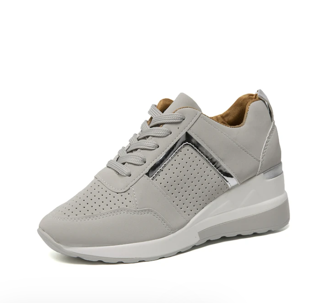 Women’s Platform Lace-Up Sneakers | Walking