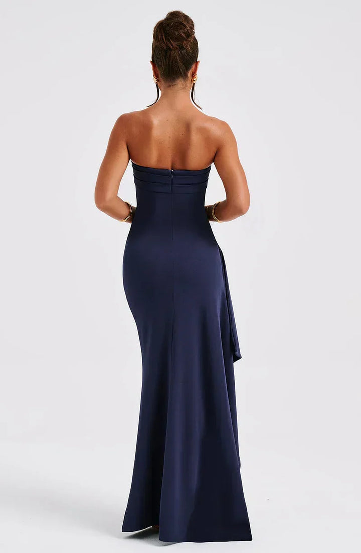 Women’s Strapless Ruched Dress | Wedding Guest